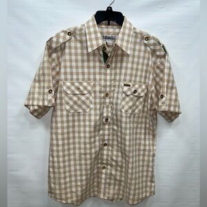 Avalanche Shirt Mens Extra Large Multicolor Short Sleeve 100% Cotton Pockets